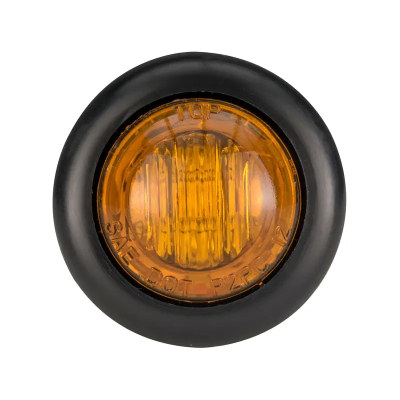 0.8″ Amber/Amber LED Marker Light with Quick-Connect Wiring