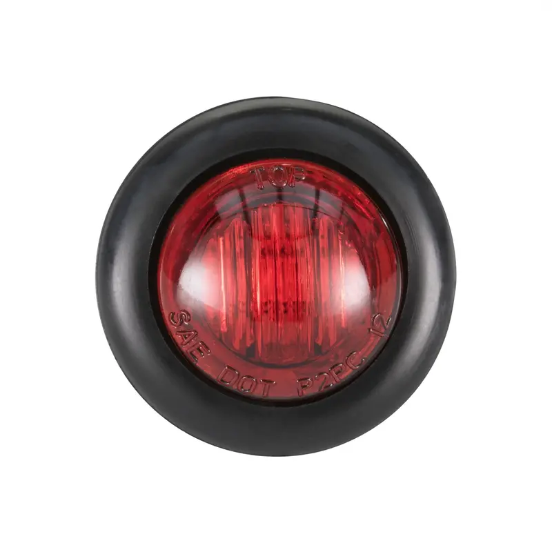 0.8″ Red/Red LED Marker Light with Integrated Connector