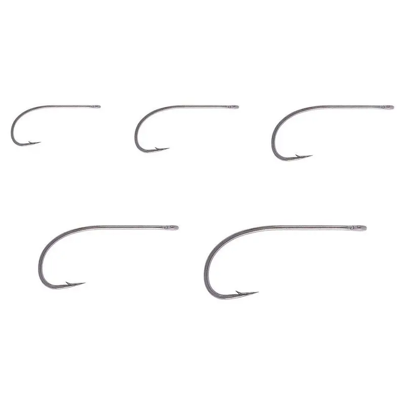150-Piece Assorted Mid-Weight Streamer Fly Hooks for Freshwater Angling