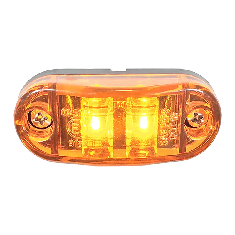 2.6″ × 1″ Amber Surface-Mount Clearance and Marker Light