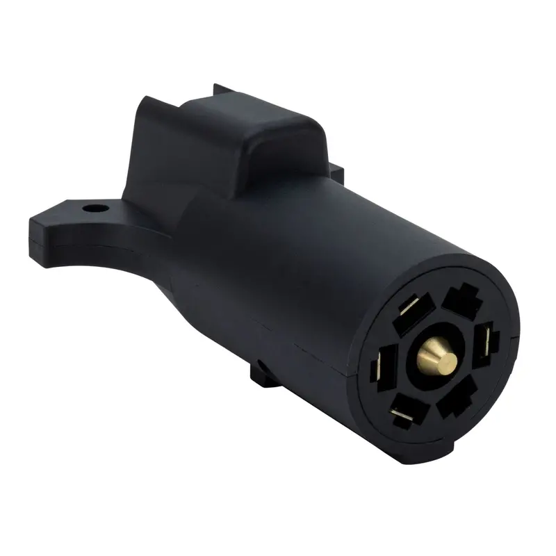 7-Way Round to 5-Way Flat Trailer Wiring Adapter