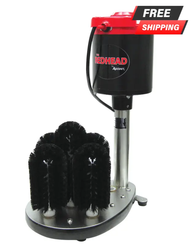 Adcraft® Upright Electric Glass Washer – 115V Commercial-Grade Cleaner