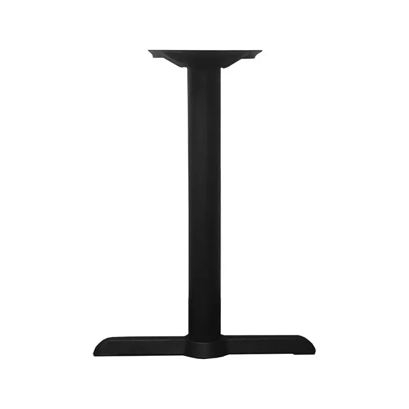 BarConic Black Metal End Table Base – Bar Height (40.5″)