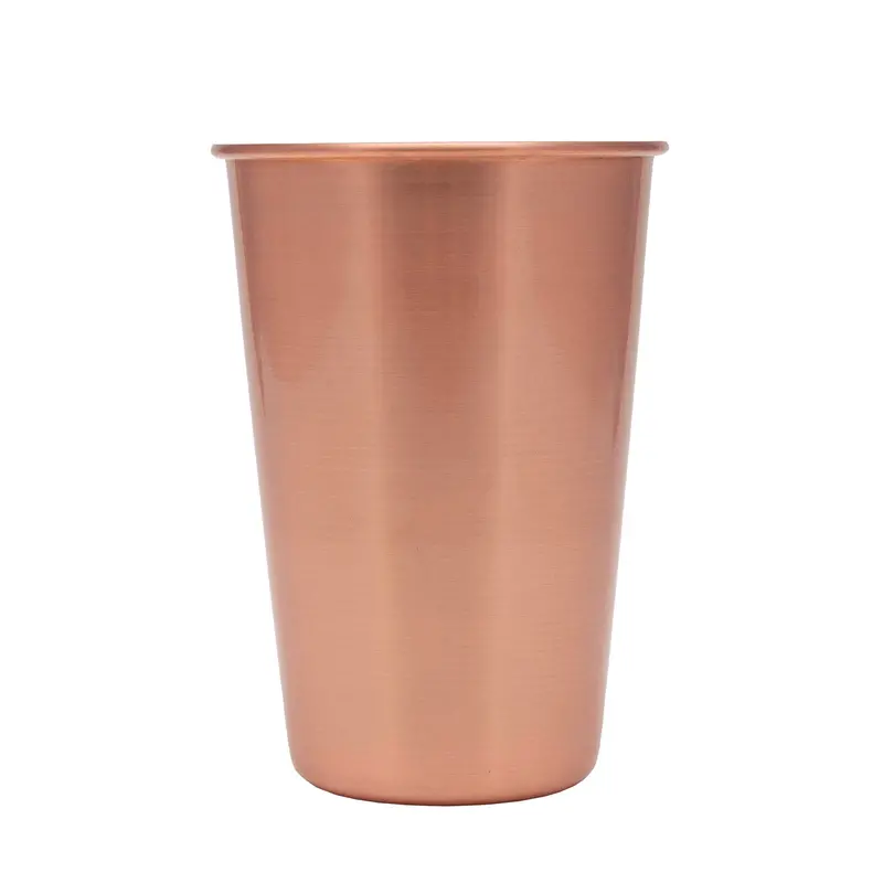 BarConic® Copper-Plated 18 oz Double-Wall Tumbler