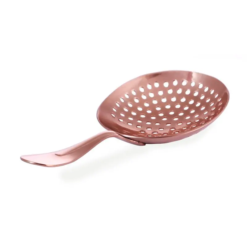 BarConic® Julep Strainer – Elegant Copper-Plated Design