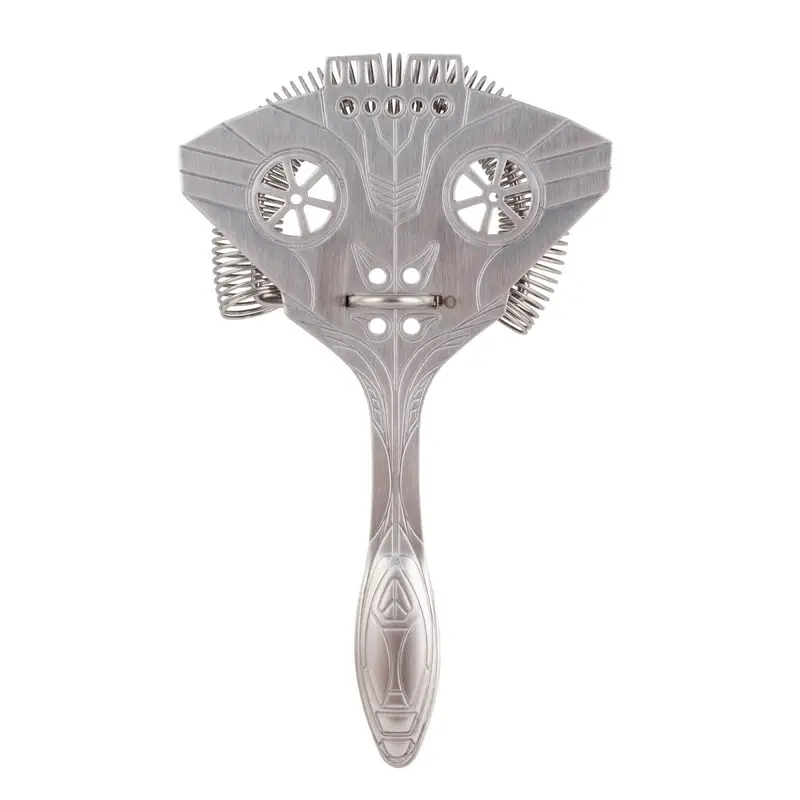 BarConic Sci-Fi Alien Stainless Steel Hawthorne Strainer
