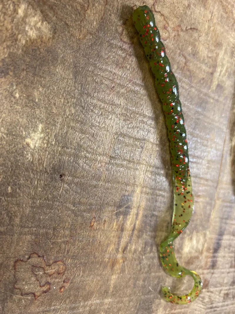 BCT My Baits 7.5-Inch Curly Tail Swim Worm