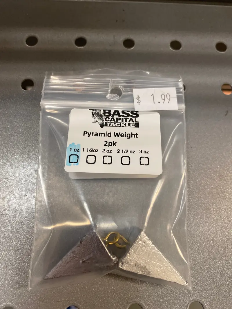 BCT Pyramid Sinkers – Premium Lead Weights