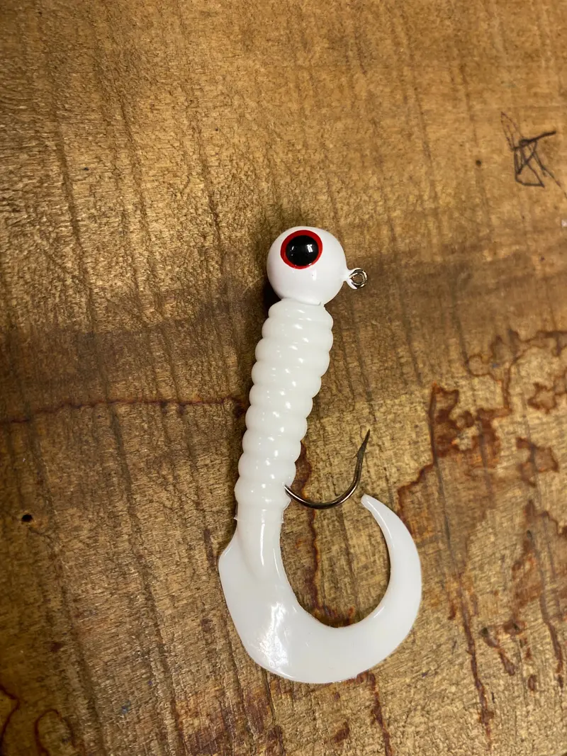 BCT Weighted Jig Heads with Soft Plastic Tails (5/16 oz & 3/8 oz)