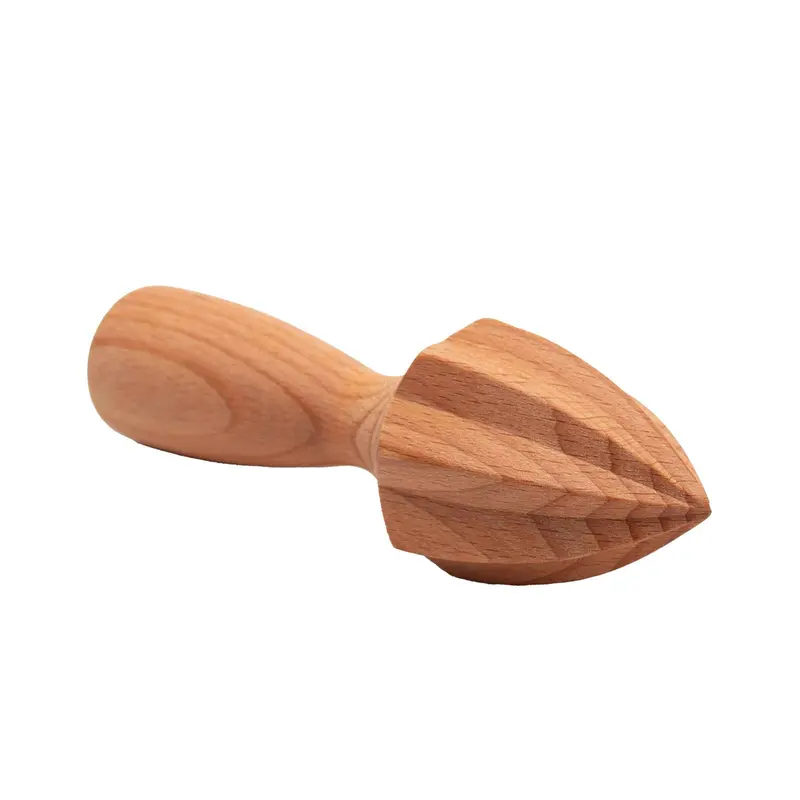 Beechwood Citrus Reamer – Natural Wood Juicing Tool