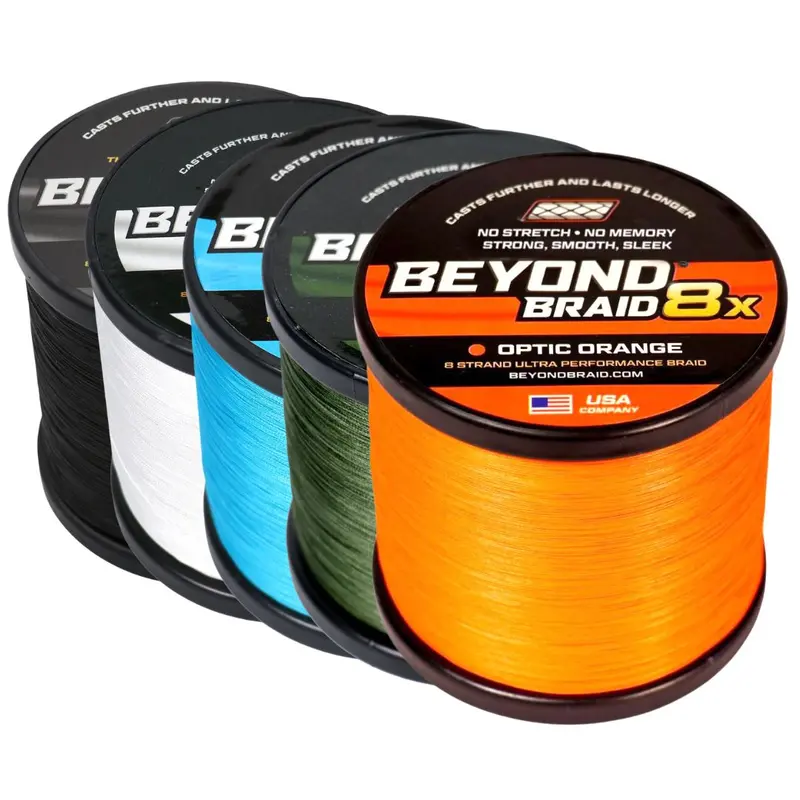 BEYOND BRAID 8X Premium 8-Strand Braided Fishing Line