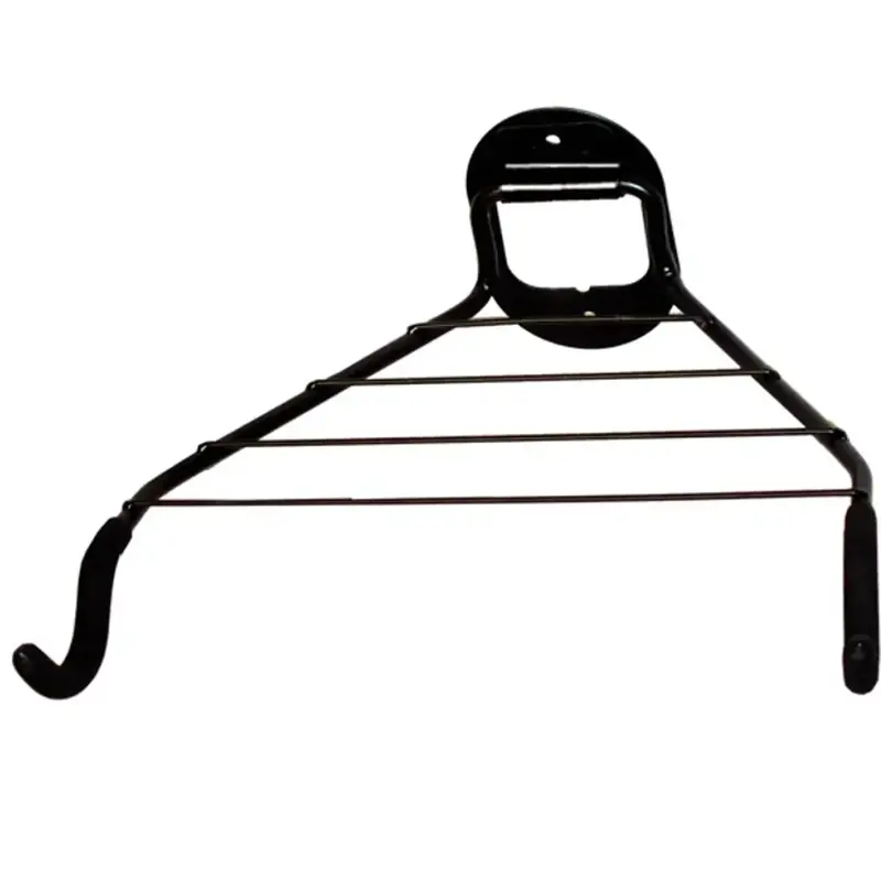 Black Horizontal Single-Bike Storage Rack