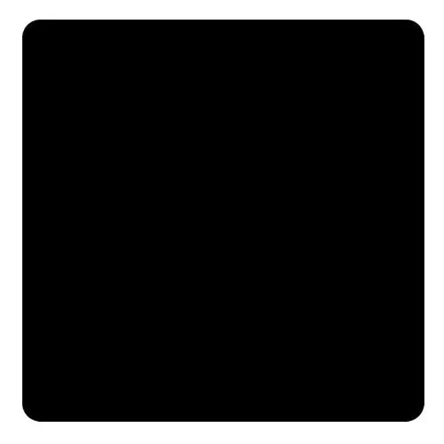 Black Square Foam Coasters – 4-Pack Kolorcoat™ Sleek Solid-Color Collection