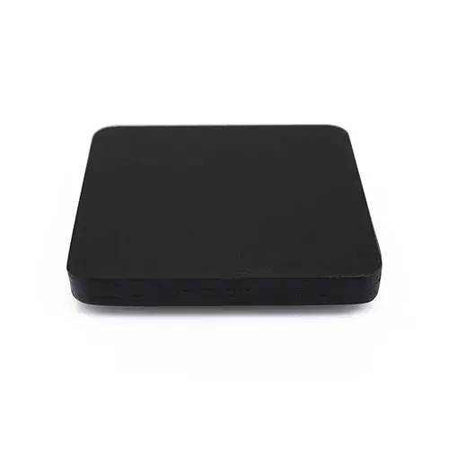 Black Square Liquor Bottle Pad – 5.5″, Fits 1.75L Bottles