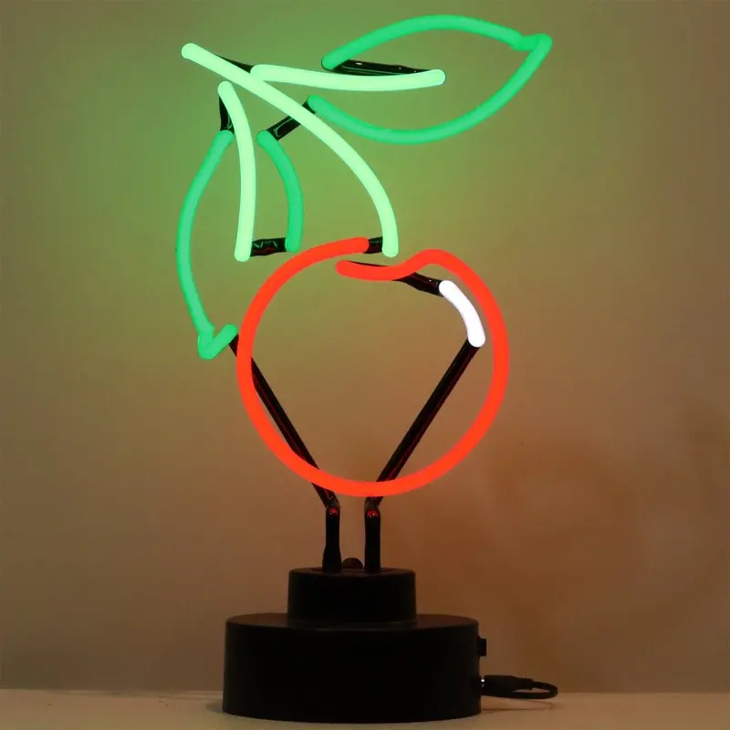 Cherry-Shaped LED Neon Sign – Vibrant Accent Light for Bars or Bedrooms