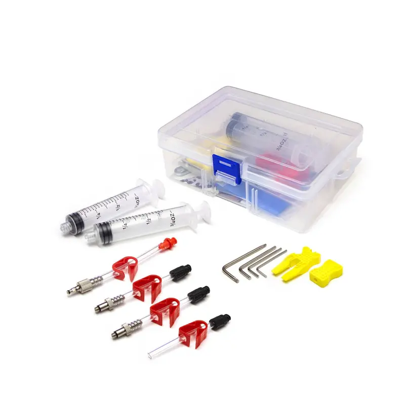 CLARKS Universal Hydraulic Disc Brake Bleed Kit – DOT & Mineral Oil Compatible