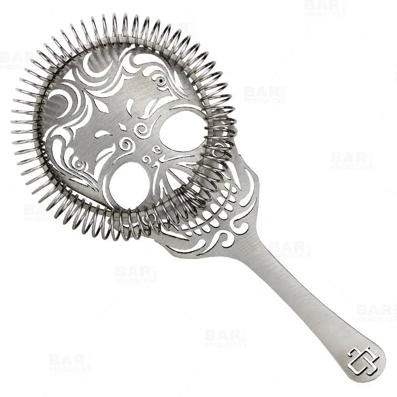 Cocktail Designs Skull-Shaped Julep Strainer – Bar Tool Essential