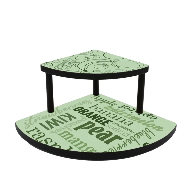 Counter Caddies™ Fruit-Inspired Counter Organizer – 7″ Height, Two Finish Options