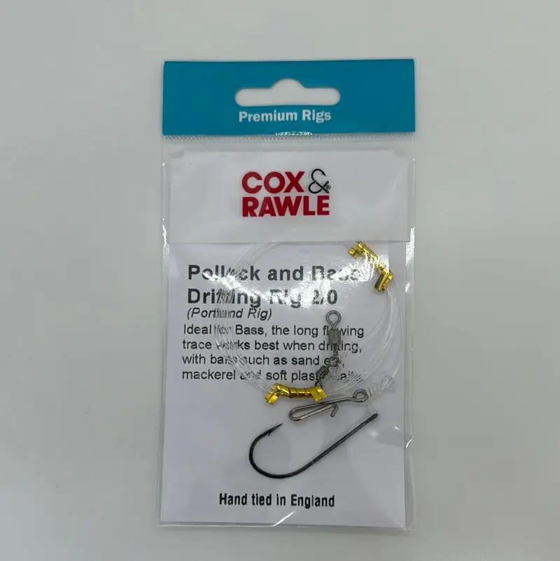 Cox & Rawle Portland Drifting Rig – 2/0 Hook (Pollack & Bass)