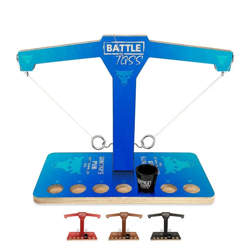 Custom Battle Toss Ring Game – Two-Player Bull-Themed Yard Game – Multiple Colors