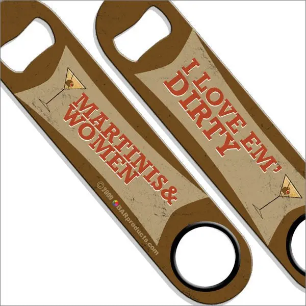 Dirty Martini–Inspired Speed Bottle Opener and Bar Key