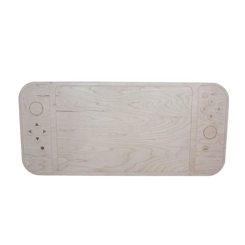 DIY Wooden Coffee Table Top – Nintendo Switch Controller Design