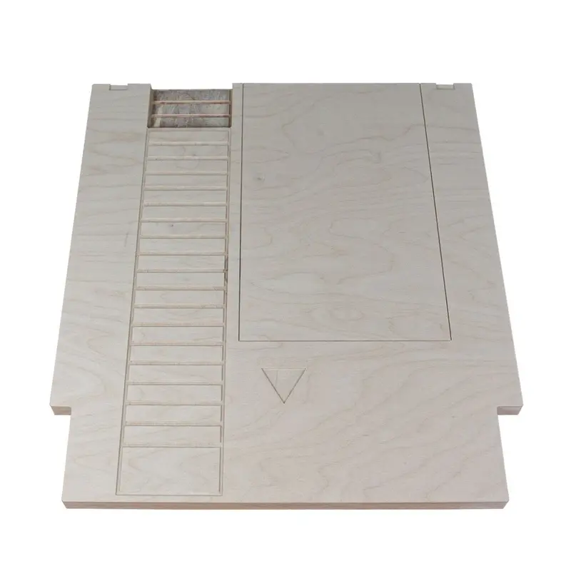 DIY Wooden Table Top – Retro Game Cartridge Pattern