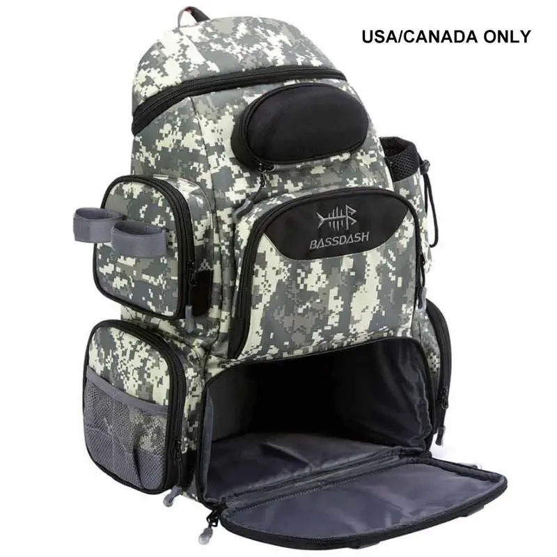 Durable Water-Repellent Tackle Backpack – 3600 Cubic Inch Design
