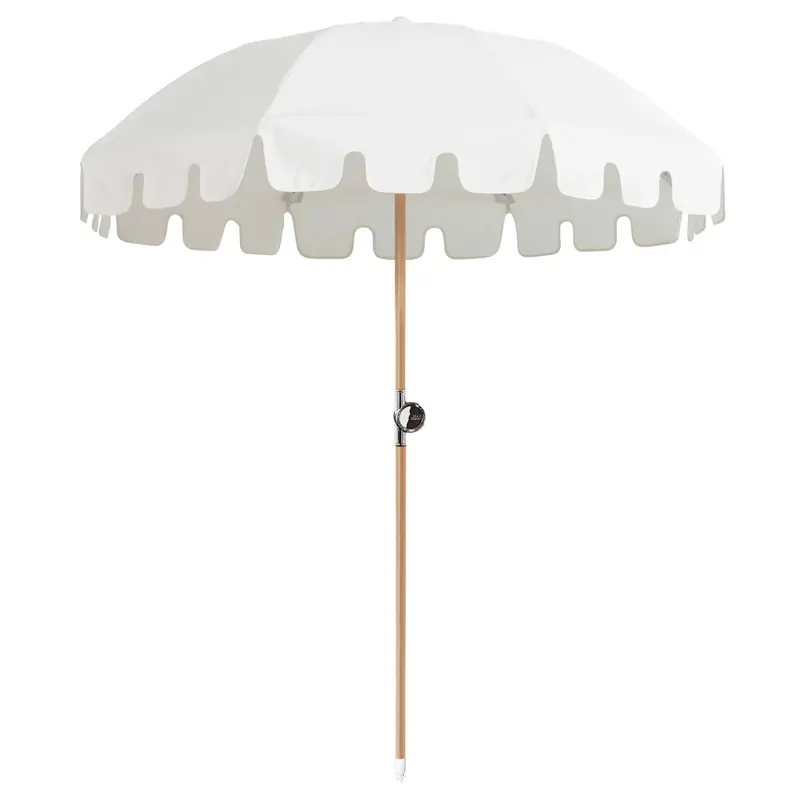 Elegant White Luxury Umbrella