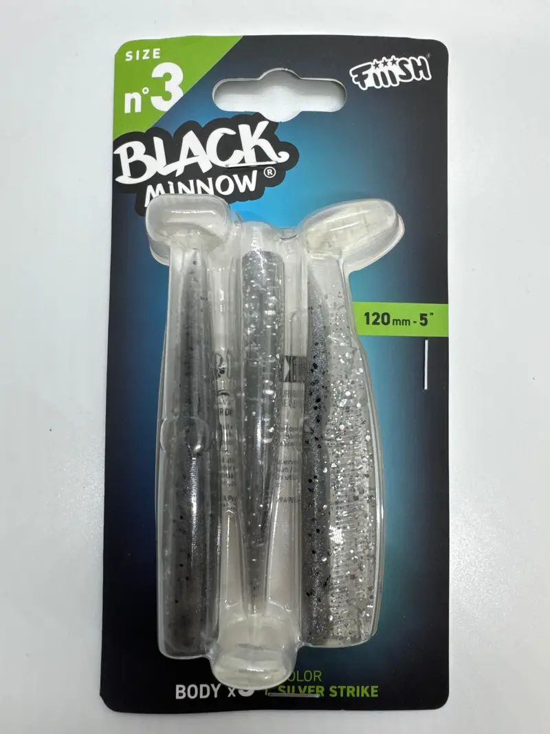 Fiiish Black Minnow 3.0 – Silver Strike