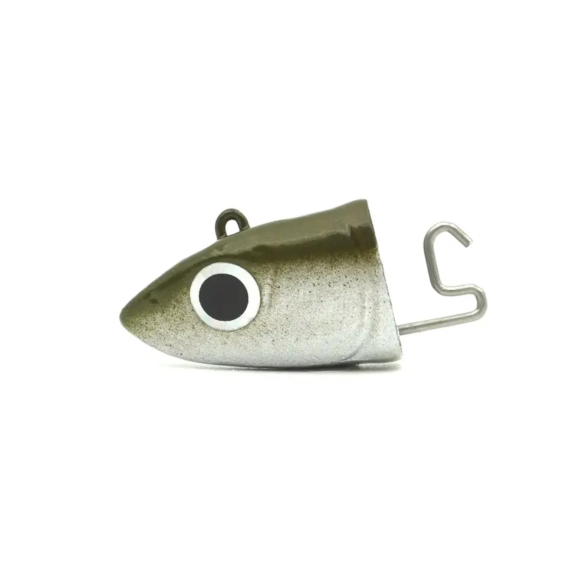 Fiiish Black Minnow Jig Head – X Deep 20g, Khaki, Size 2