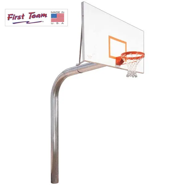 First Team Tyrant Fixed-Height In-Ground Basketball Hoop