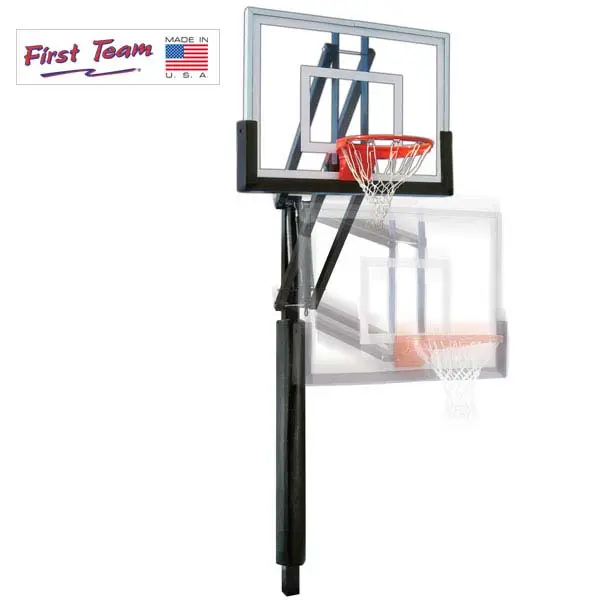First Team Vector Adjustable In-Ground Basketball Hoop