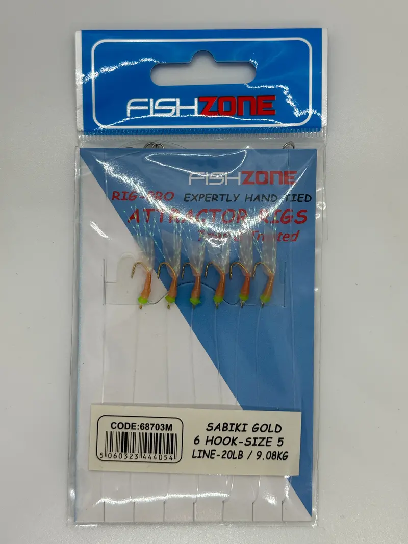 Fishzone Sabiki Attractor Rig – Grub Style