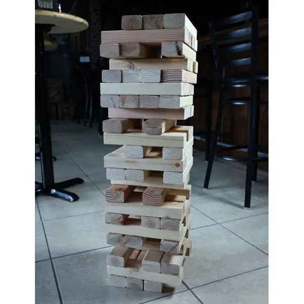 Giant Stackable Block Game for Adults and Kids