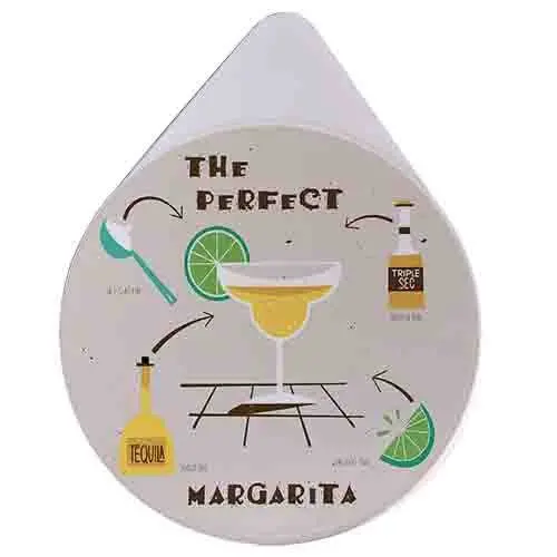 Glass Rimmer Lid for Perfect Margarita Salt or Sugar Edges