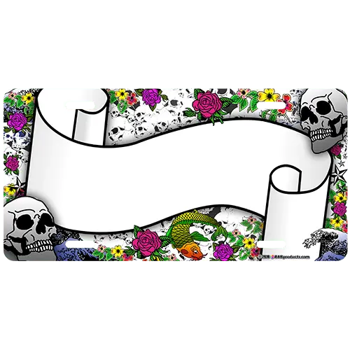‘Hardly Dead’ Humor Custom License Plate