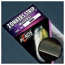 Hends Muskrat Zonker Strips – Premium Fur & Hide