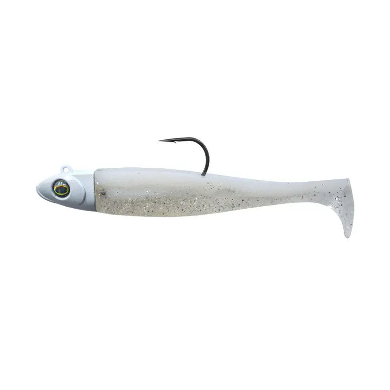 HTO Sad Shad Soft Bait – Pure White