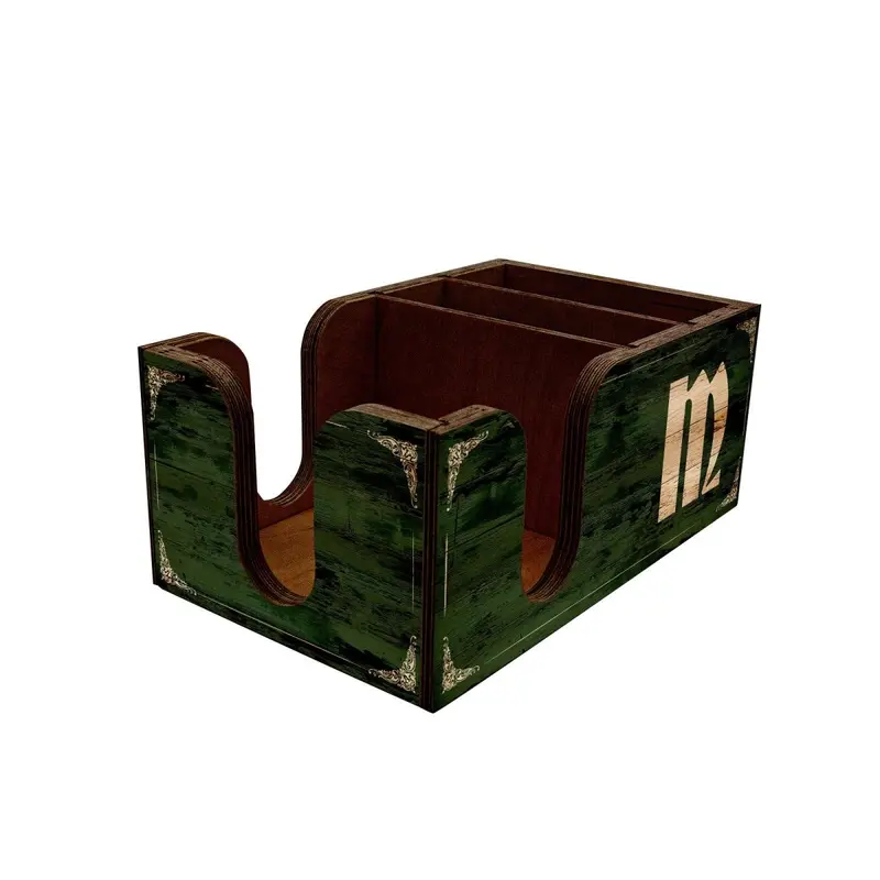 Irish Pub–Style Personalized Napkin Caddy