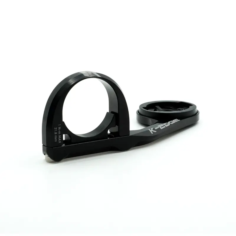 K-Edge Garmin Sport Mount – 31.8mm Handlebar Clamp, Black Anodized