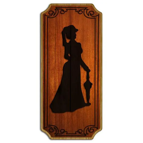 Ladies-Themed Kolorcoat Neon Wood Bar Sign