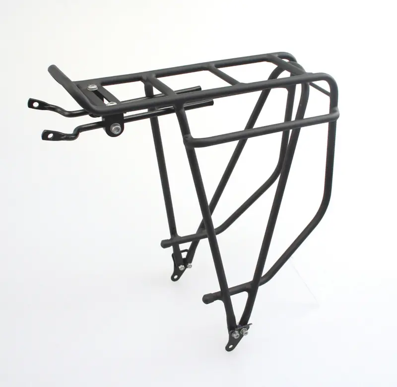 Madison Summit Alloy Rear Pannier Rack – Sleek Black Finish