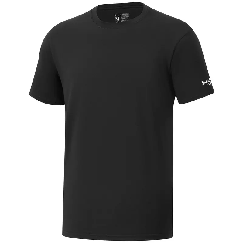 Men’s UPF 50+ Cotton Blend Short Sleeve Sun T-Shirts