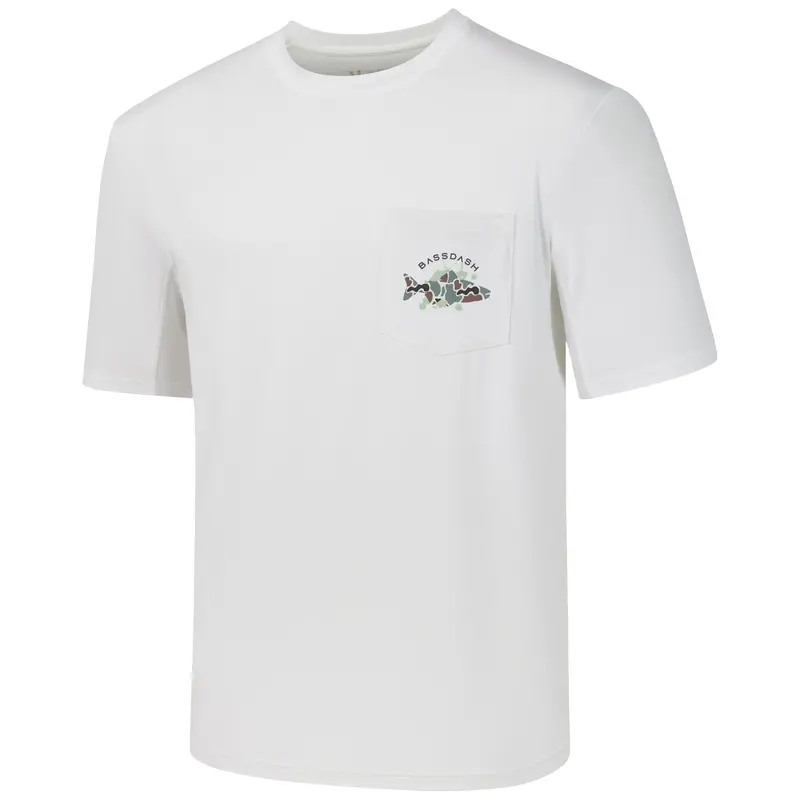 Men’s UPF 50+ Graphic Short-Sleeve Sun Shirt with Pocket