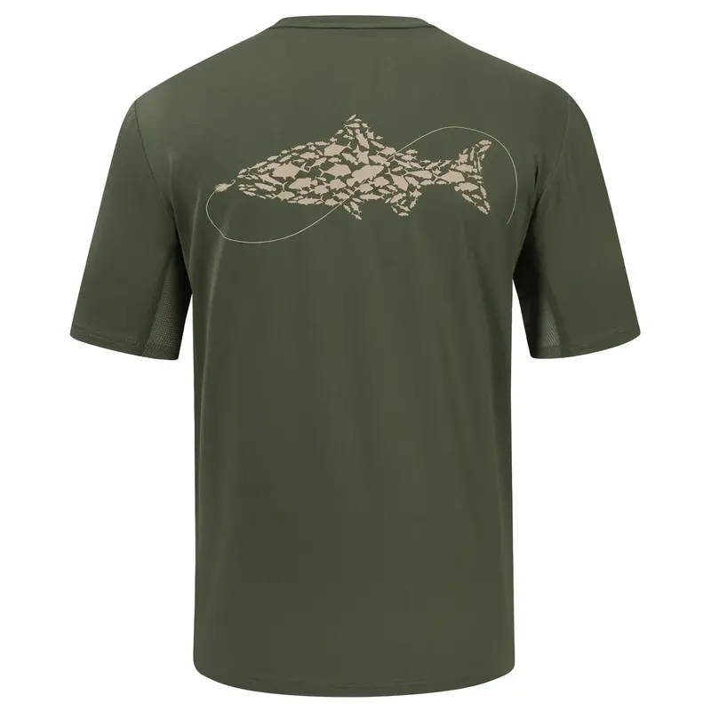 Men’s UPF 50+ Graphic Short-Sleeve UV-Protective T-Shirt