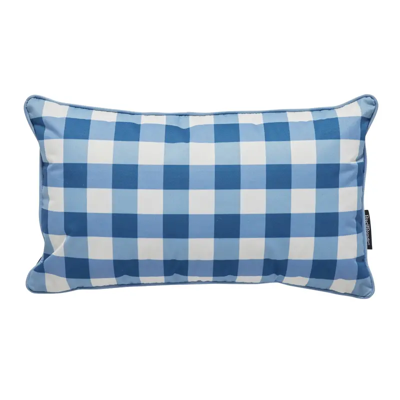Mineral Gingham Throw Pillow – 50 x 30 cm