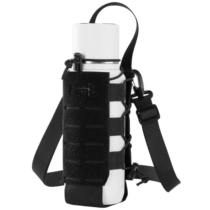 MOLLE-Compatible Tactical Water Bottle Carrier Pouch – Modular Gear Access