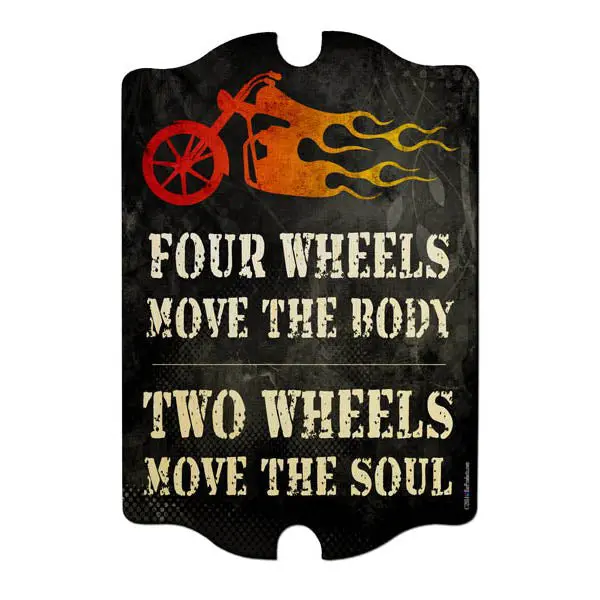 ‘Move The Soul’ Inspirational Bar Sign – Minimalist Wooden Wall Art