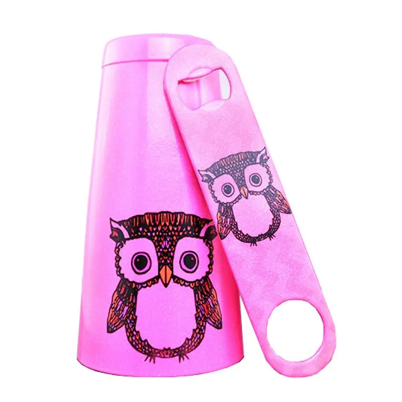 ‘Mr. Owl’ Neon Pink Glitter Kolorcoat™ Shaker or Speed Opener